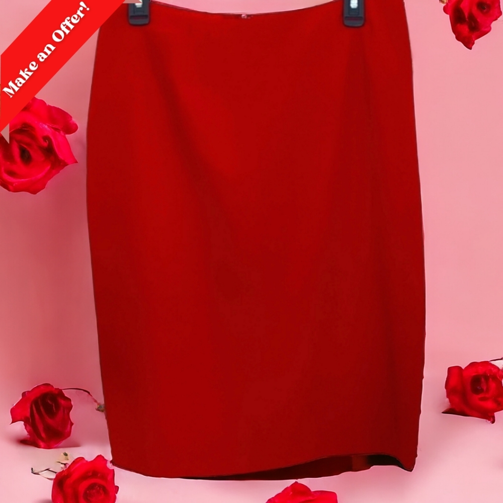 Kasper Crimson Red Skirt, Business Casual. Brand New Condition! Size 8.